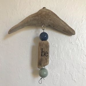 Wall decor, garden art, Be, driftwood, Art